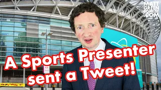 A Sports Presenter sent a Tweet!