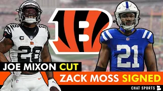 BREAKING: Bengals Signing Zack Moss AND Cutting Joe Mixon In 2024 NFL Free Agency | Bengals News