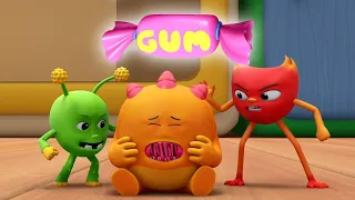 Bubble Gum Fiasco, Booya Cartoon, Funny Animated Videos for Babies