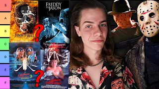 Ranking ALL Friday the 13th and Nightmare on Elm Street Movies | TIER LIST