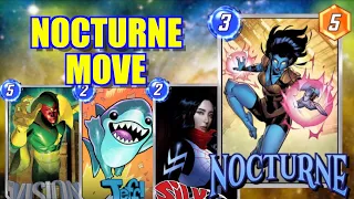 WE GOT ALL THE MOVES!| Nocturne Move| Marvel Snap