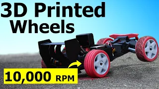 I 3D Printed RC Car Tires... Will they survive???