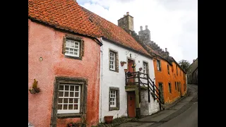 Шотландская деревня Кулрос Culross. Здесь снимали Outlander (Чужестранка).