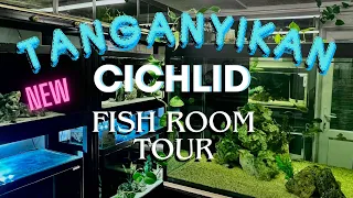 Fish Room Tour 2.0 | Tanganyikan Cichlid |