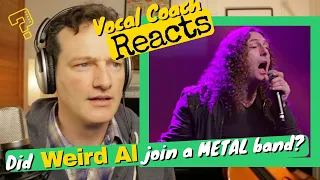 Vocal Coach REACTS - Angra "Running Alone"