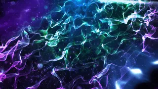 4K Colorful Wave in Space - Moving Background #AAVFX Relaxing Live Wallpaper