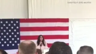 Cher compares Trump to Hitler during Clinton rally