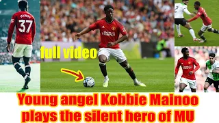 Kobbie Mainoo| talented young player | Man United's silent warrior | Erik ten Hag