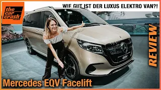 Mercedes EQV Facelift (2023) Wie gut ist der Luxus Elektro Van wirklich?! Review | Test | V-Klasse