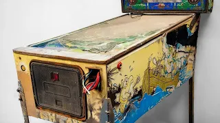 Broken Pinball Machine Restoration