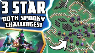 EASILY 3 Star Spooky Challenge AND Super Spooky Challenge! (Clans Of Clans)