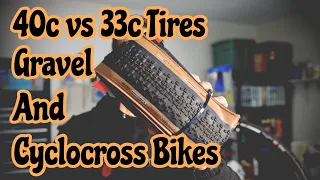 Wide vs Narrow Tire on Gravel Bikes & ‘Cross Bikes