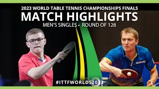 Alexis Lebrun vs Ievgen Pryshchepa | MS R128 | 2023 ITTF World Table Tennis Championships Finals