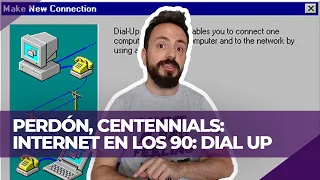 INTERNET EN LOS 90: Parte 1 - DIAL UP | Perdón, Centennials