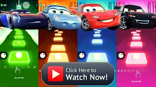 Jakson Storm vs Mcquen vs Sally Carrera vs Lightning Mcqueen Tiles Hop EDM Rush on ToKo Games