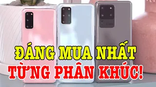 Top điện thoại Samsung đáng mua nhất trong từng phân khúc giá