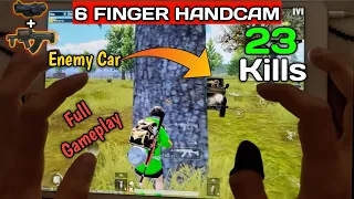 PUBG MOBILE 6 Finger Handcam #27 | iPad 7th Gen. Gameplay | ipad 10.2 Balanced+Extreme Test 🍎