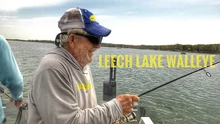 Long Lining Jigs for Leech Lake Walleye