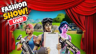 🔴FORTNITE FASHION SHOW LIVE (WINNER GIFTED EVERY GAME) | CUSTOM MATCHMAKING 🔴