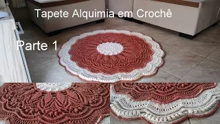 Tapete Alquimia em Crochê, PARTE 1