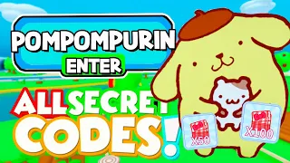 ALL NEW SECRET *POMPOMPURIN* EVENT CODES In MY HELLO KITTY CAFE CODES | ROBLOX My Hello Kitty Cafe !