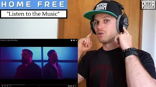 Bass Singer FIRST-TIME REACTION & ANALYSIS - Home Free | Listen to the Music