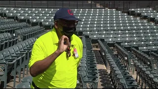 The 'Beer Guy' is back to greet fans at Progressive Field