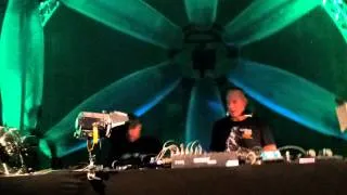 High voltage & Beholder playing Audiofreq & High Voltage - Russian Sleep Experiment @ Q-Base 2013