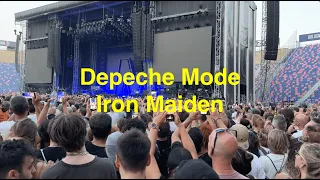 Depeche Mode & Iron Maiden, concert vlog