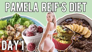 Is Pamela Reif's Diet good? PAM APP FOOD REVIEWS Calorie Count&Cooking Step Healthy Meal plan ASMR