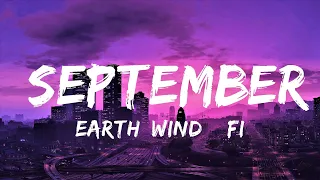 Earth, Wind & Fire - September (Lyrics) | Lyrics Video (Official)