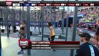 2013 CrossFit Games - Women: Legless Heat 3