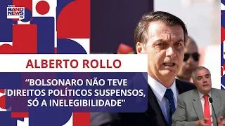 “Bolsonaro não teve direitos políticos suspensos, só a inelegibilidade”