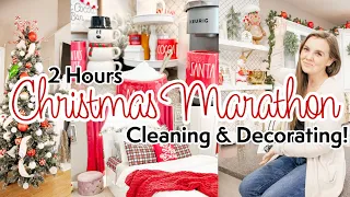 NEW 2022 Christmas Clean and Decorate Marathon | Christmas Marathon | Christmas Motivation