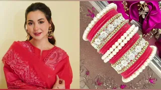 Hania Amir same dress and beautiful matching bangles ❣🥀#viral #youtubevedio