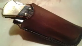 How to make a leather sheath - part 1 - the design