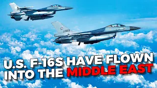 US F-16 Fighting Falcon fighter jets have arrived from the US to the Middle East
