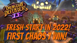DD2 Fresh Start in 2022 - First Chaos 7 Win!