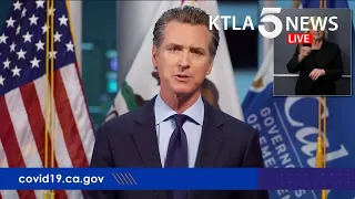 Coronavirus: CA Gov. Gavin Newsom addresses state's response to COVID-19