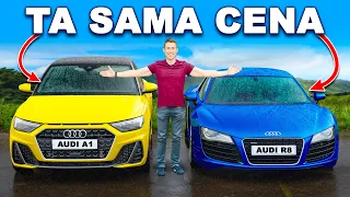 Audi R8 za 150 tysięcy czy nowe Audi A1 za TYLE SAMO?