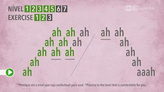 Alcance Notas Agudas #3 - Exercício de canto - Exercício Vocal - Aula de canto