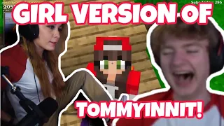 Captain Puffy BECOMES Girl Version Of TommyInnit! (Dream SMP)