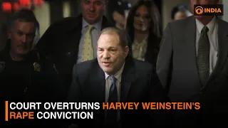 Court overturns Harvey Weinstein's rape conviction | DD India News Hour