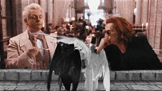 crowley and aziraphale | somewhere only we know || good omens