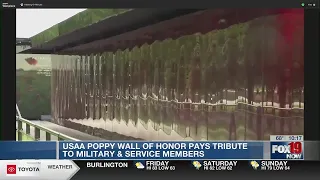 USAA Poppy Wall of Honor
