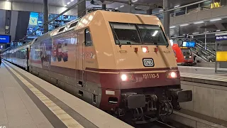 01.05.2024: IC60409 + NJ409 Ankunft aus Zürich HB in Berlin Hauptbahnhof (BR101 110-5)