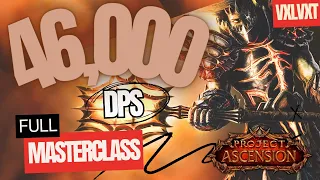 46,000 DPS! FULL SMF WAR MASTERCLASS (Season 9 Ascension Classless WoW)