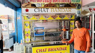 Chat Bhandar with lighting set up in Hyderabad 👍￼