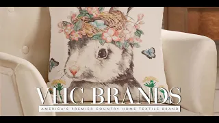 VHC Brands Easter Pillow Collection
