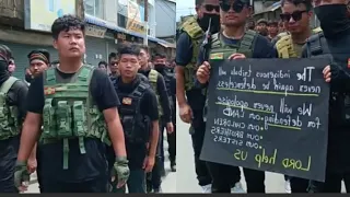 Manipur Rally video kuki